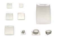 Carregar imagem no visualizador da galeria, Coleção de Louças - Carré (Vista Alegre)