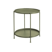 Carregar imagem no visualizador da galeria, Mesa de Apoio Verde em Metal
