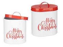Carregar imagem no visualizador da galeria, Caixa em Metal &quot;Holly Jolly&quot;
