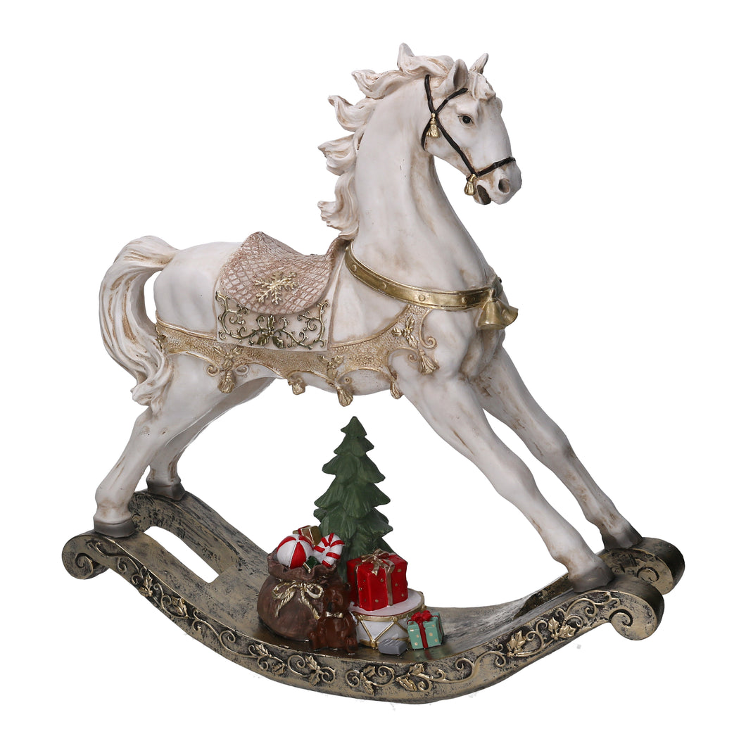 Cavalo de Baloiço em Resina