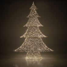 Carregar imagem no visualizador da galeria, Arvore Dourada em Metal c/2400 LED
