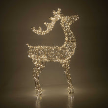 Carregar imagem no visualizador da galeria, Rena em Metal c/960 LED 112cm
