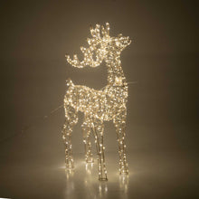 Carregar imagem no visualizador da galeria, Rena em Metal c/960 LED 112cm
