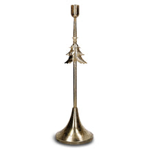 Carregar imagem no visualizador da galeria, Porta Velas Dourado em Metal 52cm
