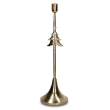 Carregar imagem no visualizador da galeria, Porta Velas Dourado em Metal 52cm

