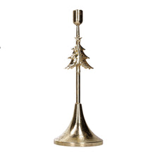 Carregar imagem no visualizador da galeria, Porta Velas Dourado em Metal 45cm
