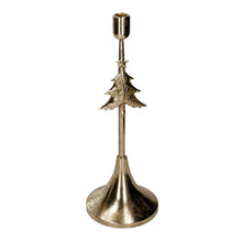Carregar imagem no visualizador da galeria, Porta Velas Dourado em Metal 45cm
