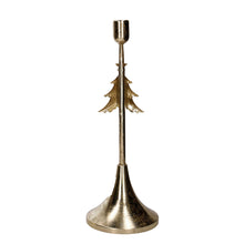 Carregar imagem no visualizador da galeria, Porta Velas Dourado em Metal 45cm
