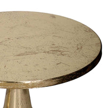 Carregar imagem no visualizador da galeria, Prato c/Pé Dourado em Metal 25cm
