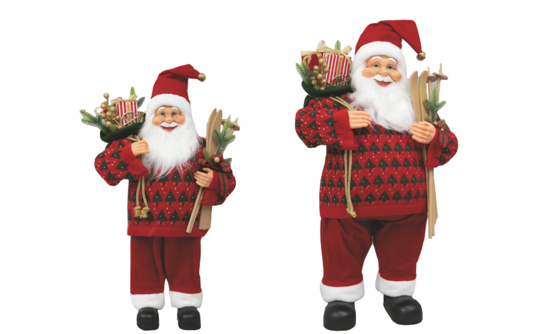 Estátua Pai Natal Vermelho