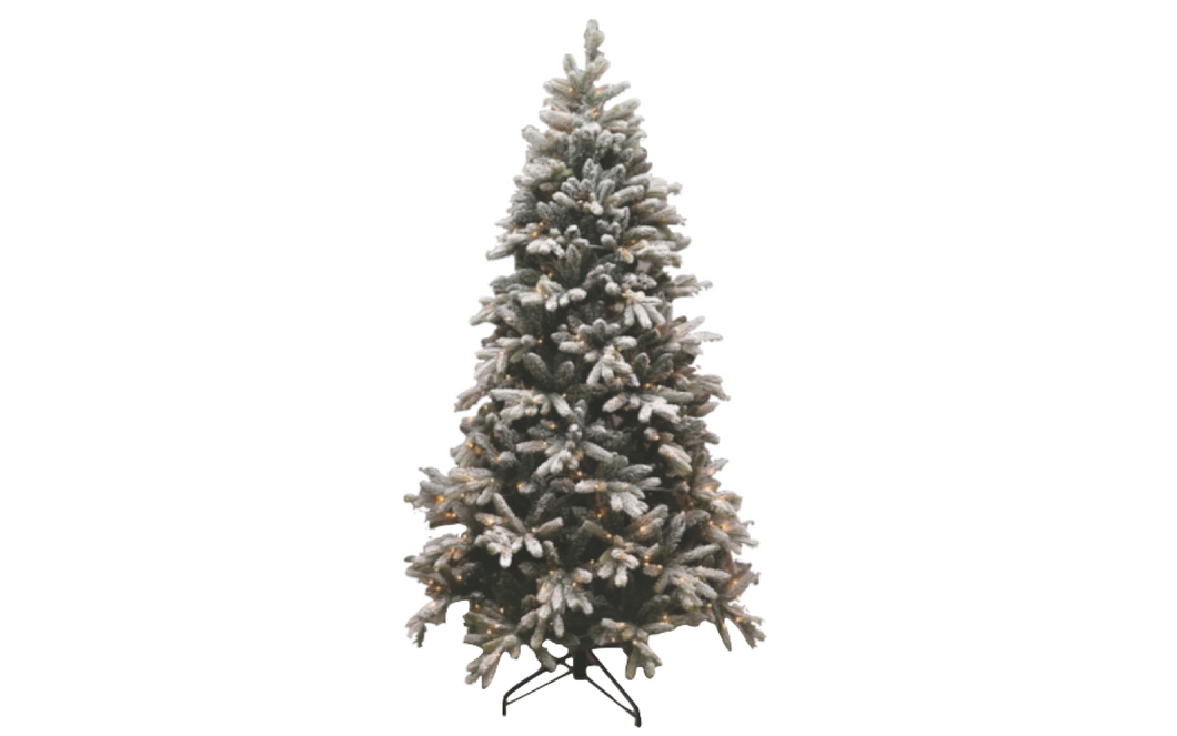 Árvore de Natal Nevada c/LED 2.7m