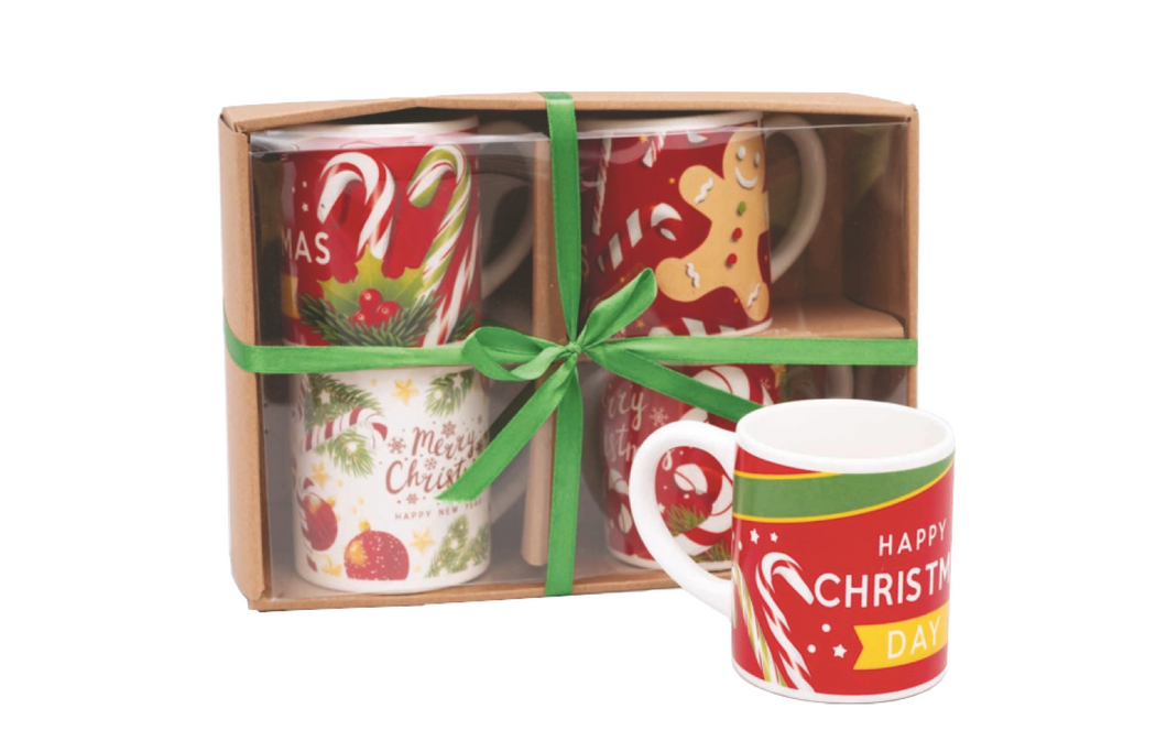 Caneca de Natal em Porcelana