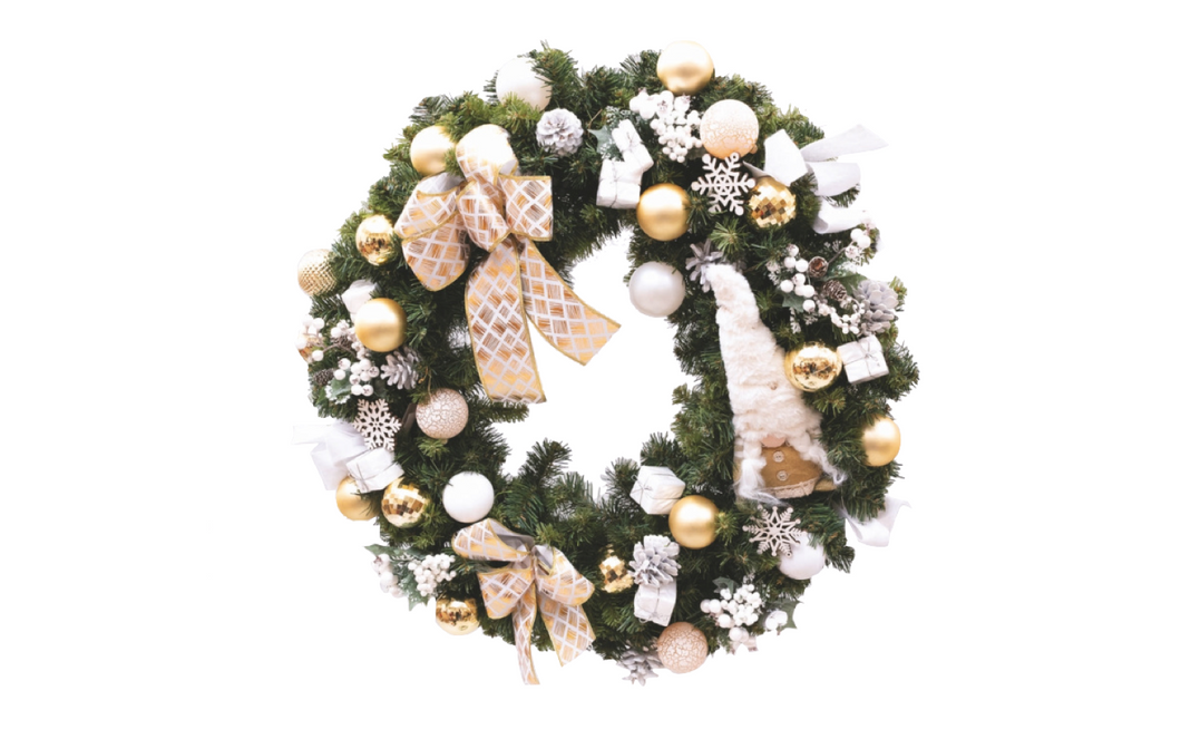 Coroa 80cm Decorada