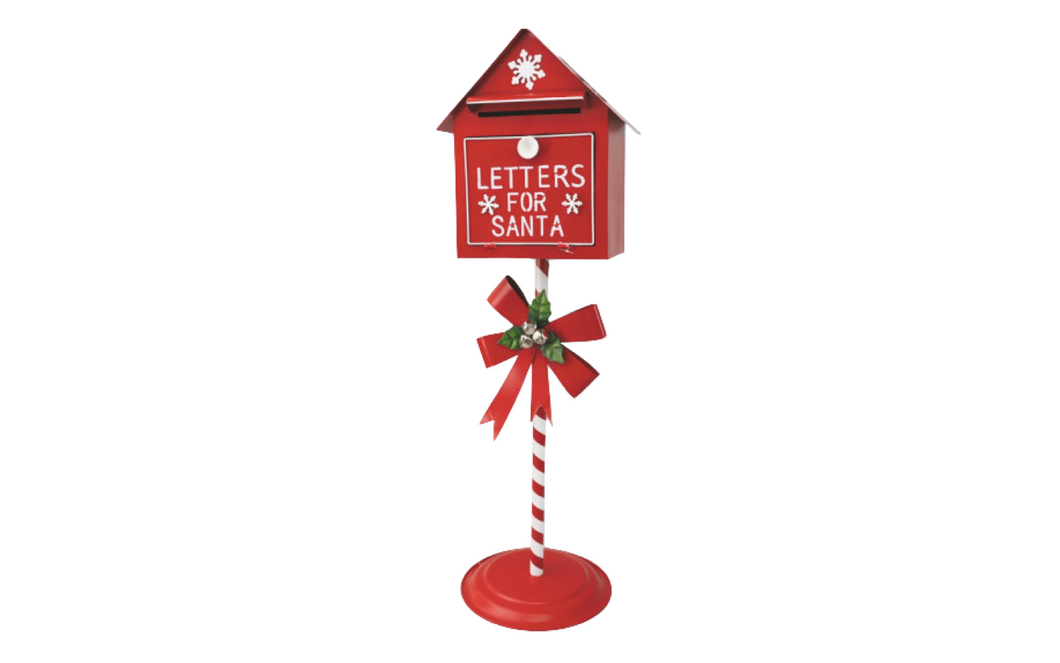Caixa de Correio de Natal em Metal
