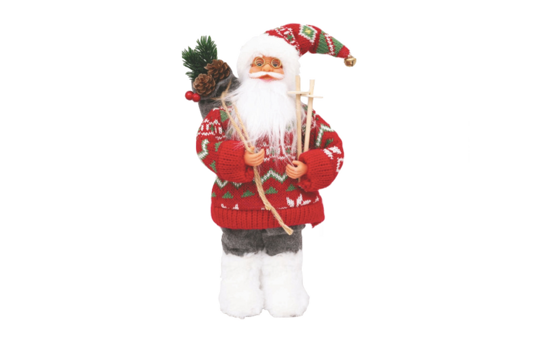 Pai Natal Vermelho 30cm