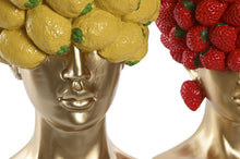 Carregar imagem no visualizador da galeria, Busto c/Fruta Morangos e Limões em Resina

