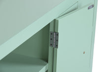 Carregar imagem no visualizador da galeria, Aparador de Estilo Oriental em Verde Menta com Gavetas e Portas
