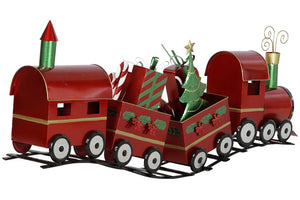Comboio de Natal em Metal