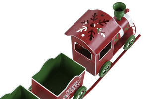 Comboio de Natal em Metal