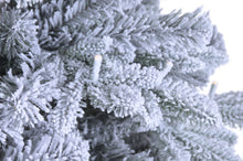 Carregar imagem no visualizador da galeria, Árvore de Natal Nevada com LED 180cm
