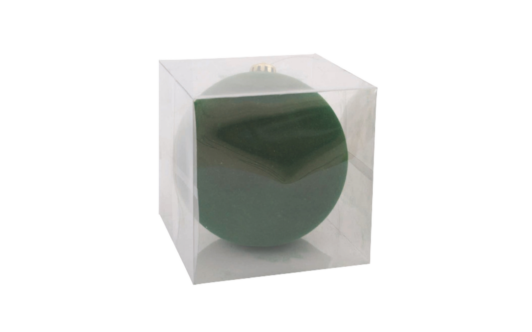 Bola Verde em Veludo
