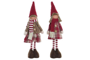 Boneca de Natal em Poliéster
