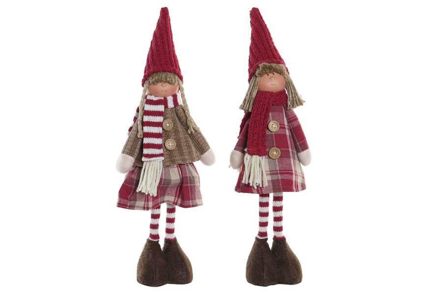 Boneca de Natal em Poliéster