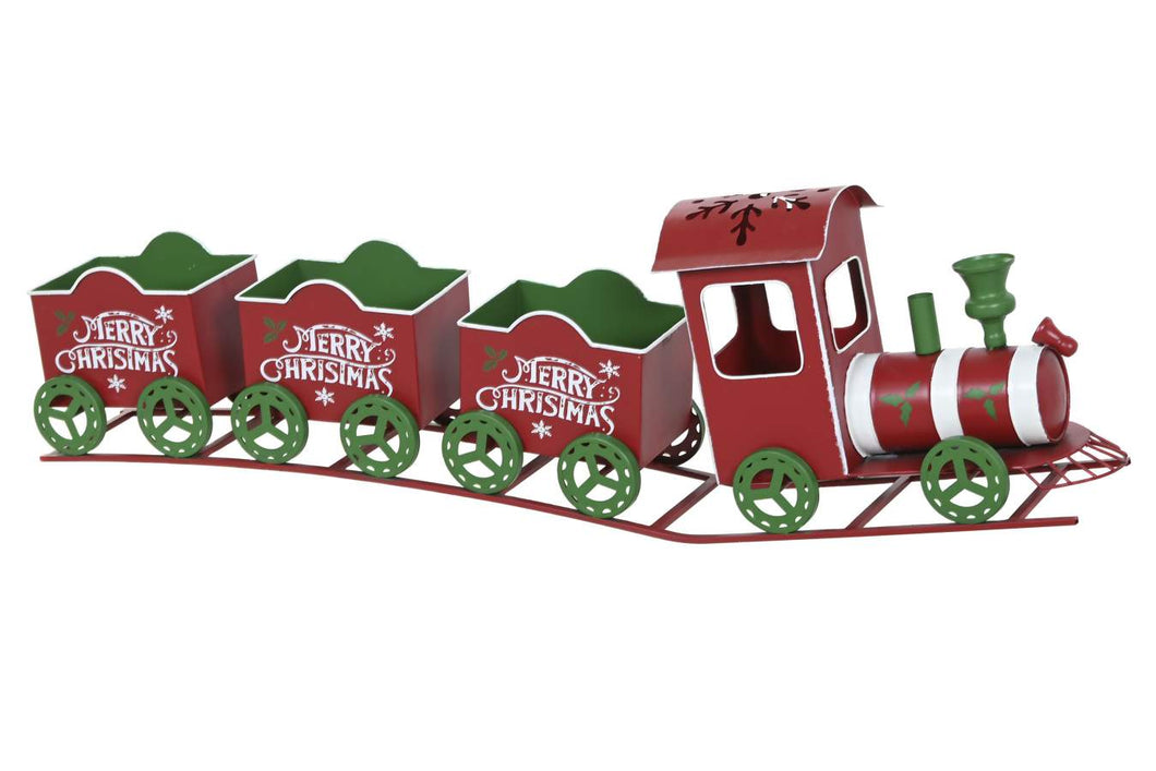 Comboio de Natal em Metal