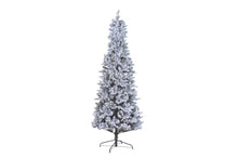 Carregar imagem no visualizador da galeria, Árvore de Natal Nevada com LED 180cm
