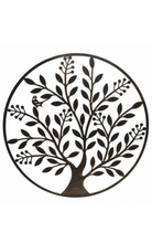 Carregar imagem no visualizador da galeria, Árvore da Vida em Metal (Decoração de Parede)
