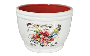 Vasos Floridos em Cerâmica