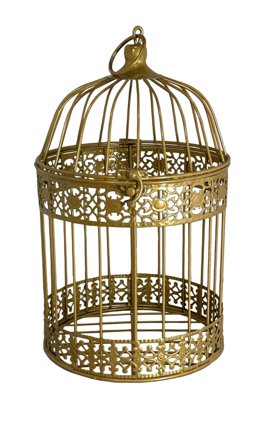 Gaiola Dourada em Metal