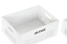 Carregar imagem no visualizador da galeria, Conjunto de Cestos &quot;Home Laundry&quot; em Madeira
