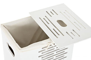 Conjunto de Cestos "Home Laundry" em Madeira