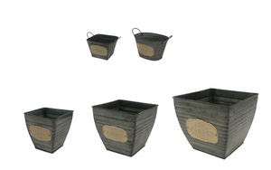 Floreiras em Metal "Jardin"